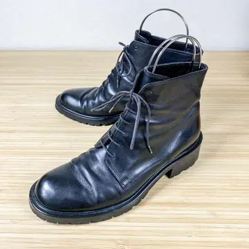 [ 새상품급 ] BALLY 발리 플레인토 부츠 블랙 24.5cm