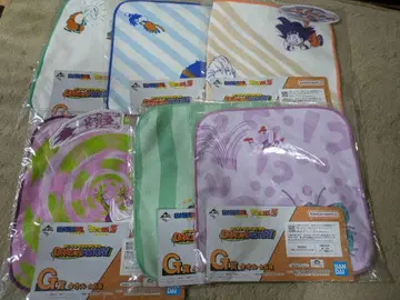 드래곤볼 타월 6개 세트