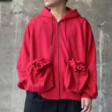 refomed / 'KINCHAKU' ZIPUP HOODIE