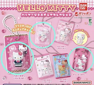 HELLO KITTY 패키지 미니어처 컬렉션 3종 세트