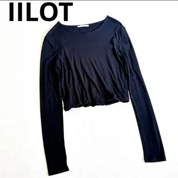 IIROT 이로트 Cropped Jersey 블랙 사이즈 1