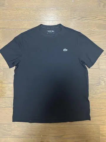 LACOSTE 블랙 T셔츠 ULTRA-DRY