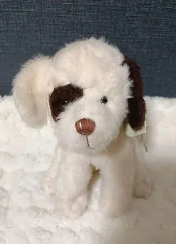 RUSS Berrie Spunky 강아지 봉제 인형 레어 레트로