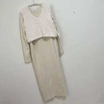 (W) 퍼 베스트 세트 OP A part by 아파트 바이 원피스