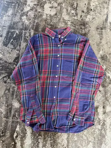L.L.Bean 90s usa제 플란넬 셔츠