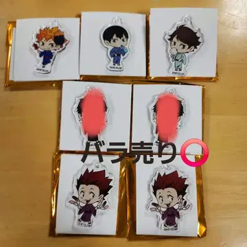 하이큐!! 여름 축제 SD 아크릴 트레이딩 키체인