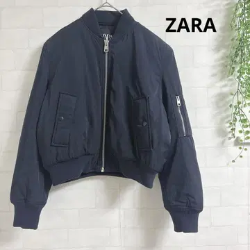 [ 새상품급 ] ZARA 숏 봄버 자켓 완판템 쇼트 봄버 자켓