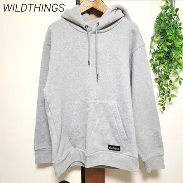 WILDTHINGS 와일드 띵스 후드티 트레이닝복 그레이 후드 부착