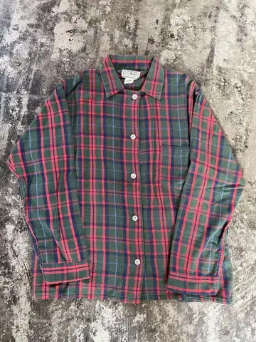 L.L.Bean 90s usa 플란넬 셔츠