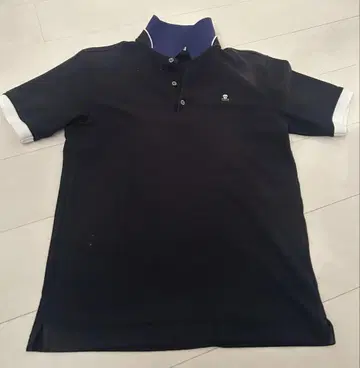 MARK & LONA 블랙 피케 셔츠