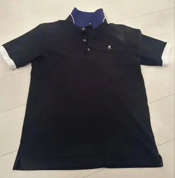 MARK & LONA 블랙 피케 셔츠