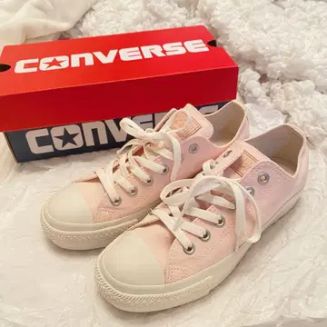 CONVERSE 통굽 핑크 스니커즈 [미사용 새상품] 24.5cm