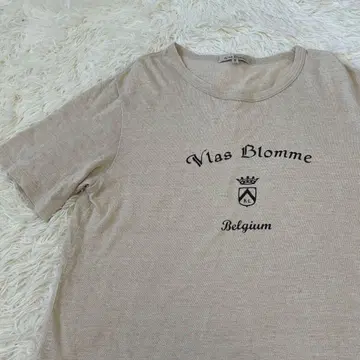 vlasblomme 블룸 린넨 T셔츠