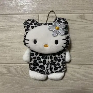 헬로키티 레오파드 무늬 미니 티슈 커버 레어