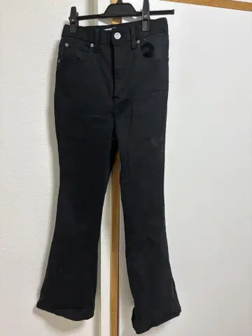 MOUSSY 플레어 팬츠 25 사이즈
