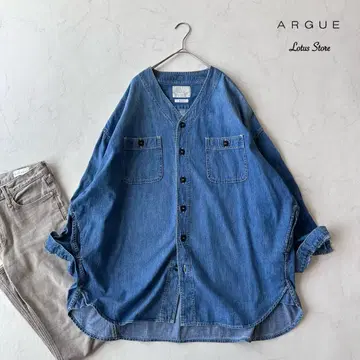 새상품급 완판템 ARGUE 베이스볼 데님 자켓