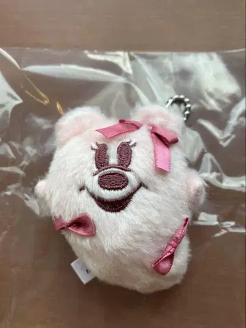 디즈니 할로윈 오바케짱 봉제 인형 참 핑크 미니