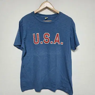 Velva Sheen U.S.A. T셔츠 L 사이즈 좋은 배색