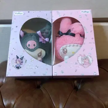 LiccA x My Melody 쿠로미 장난감 상자입 봉제 인형
