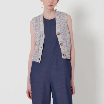STEVEN ALAN 멜란지 니트 베스트