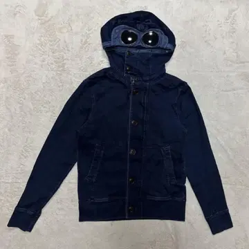 CP 컴퍼니 고글 후드티 isko denim