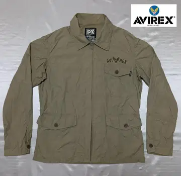[ AVIREX ] 아비렉스 풀 집업 밀리터리 자켓 ( L 사이즈 )
