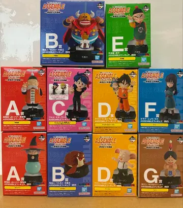 제일복권 드래곤볼 어셈블 컬렉션 피규어 10개