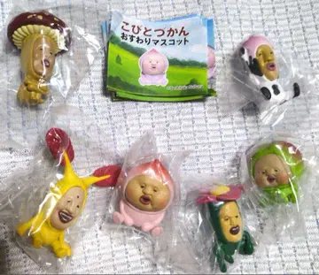 코비토즈칸 앉은 마스코트 전 6종 풀 컴프.
