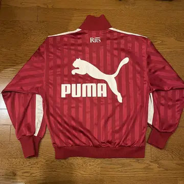 90s PUMA 푸마 저리 빈티지 트랙 자켓 빨흰