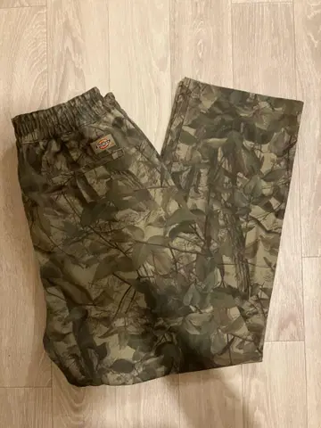 Dickies 디키즈 카모 패턴 롱 팬츠 무라사키 스포츠 별주