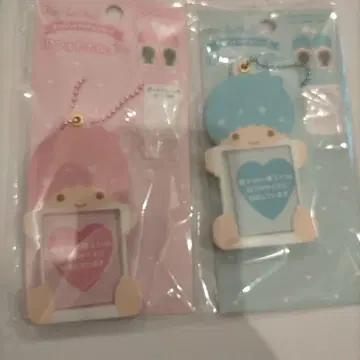 산리오 리틀트윈스타 ID 사진 홀더 키키라라 엔조이 아이돌
