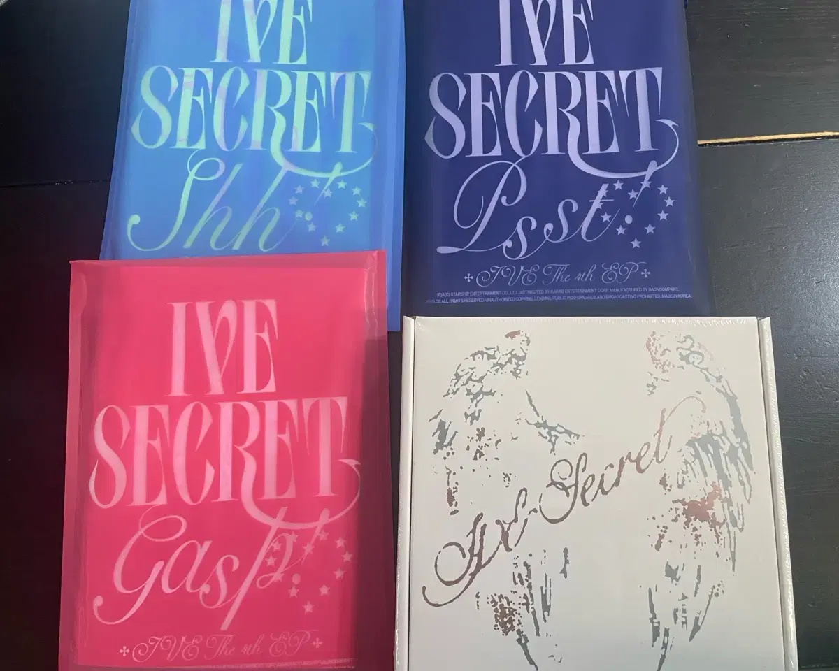 4-type set Ive Secret xoxz sealed album