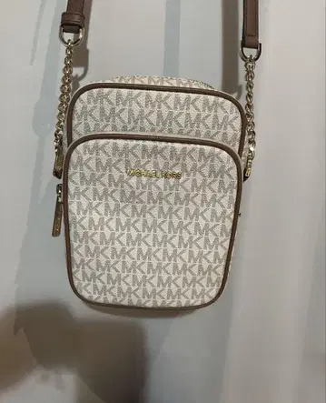 MICHAEL KORS 더블 지퍼 숄더백