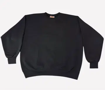 90s 헤인즈 맨투맨 블랙 XL 무지 블랭크 트레이닝복