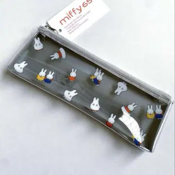 미피 전시회 펜 케이스 그레이 유령