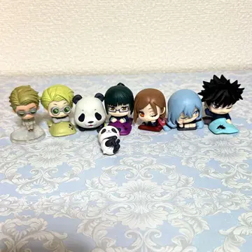 오넴탄 주술회전 애니메이션 캐릭터 피규어 8체 세트