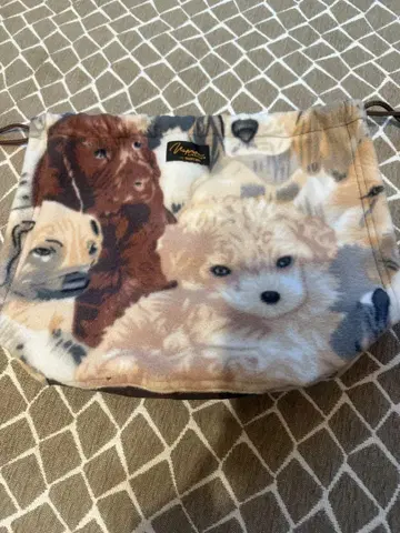 BEAMS BOY x NAPRON 애니멀 플리스 페이셴트 백