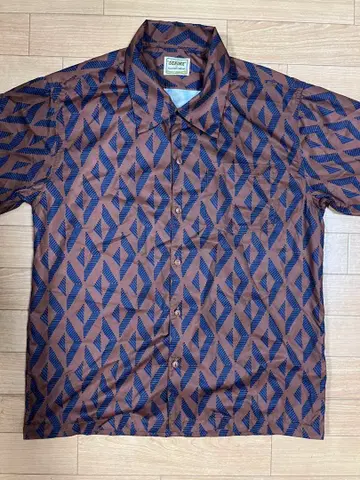 드님 DENIME 올 패턴 셔츠 웨어하우스 데님 슈가케인 스다