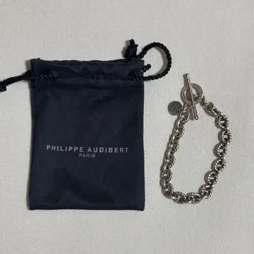 PHILIPPE AUDIBERT 실버 팔찌