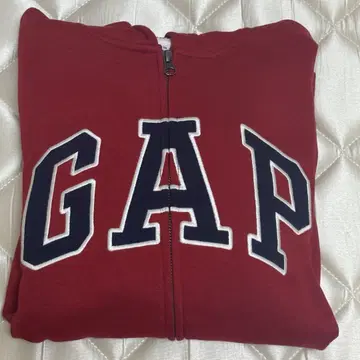 [미사용 새상품] GAP 후드티 빨간색