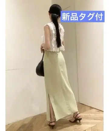 스나이델 사이드 슬릿 스커트 롱 스커트