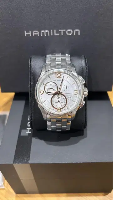 HAMILTON 실버 손목시계