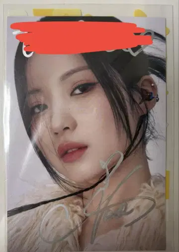 BABYMONSTER 아사 친필 사인