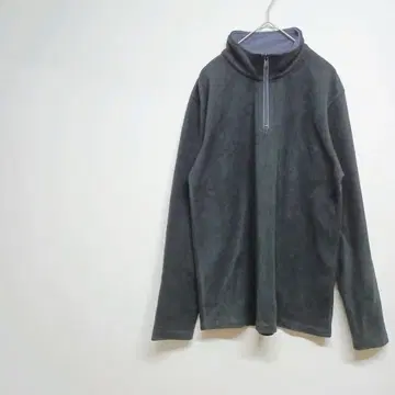 HILL CROP 플리스 자켓 M 다크 그레이 캐주얼 신축성