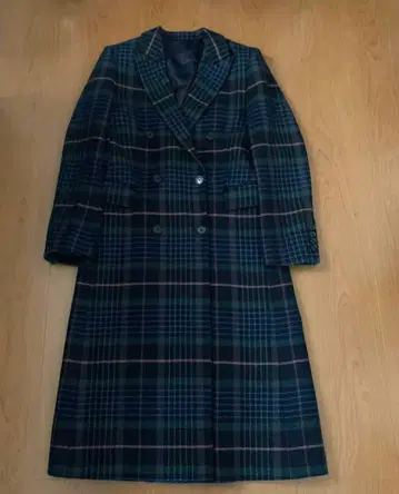 새상품급 폴스미스 체크 코트 사이즈 40