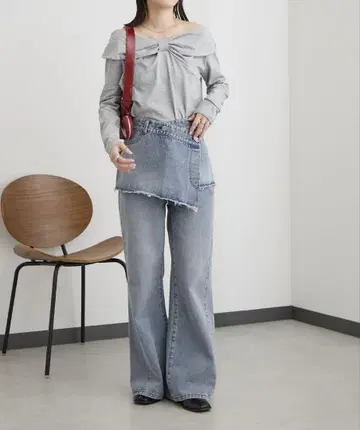 mline 레이어드 벨트 뷔스티에