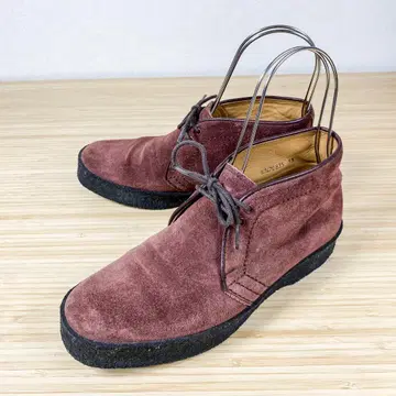 [ 초특가 ] 사니야마초 스웨이드 처카 부츠 와인 레드 23.5cm