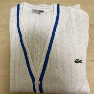 Lacoste 케이블 니트 가디건