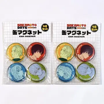 SAKAMOTO DAYS 사카모토 데이즈 캔 마그넷 2세트