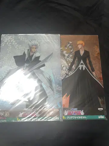 BLEACH 클리어 파일 세트 A4 사이즈